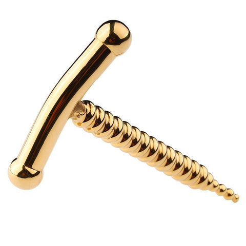 BDStyle Graduated Bead Penis Plug with Stainless Steel Construction - Penis Plugs