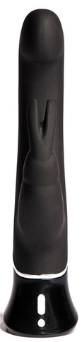 Love Honey Greedy Girl G Spot Rechargeable Rabbit Vibrator Dual Motor - Clit Ticklers and Pulsators