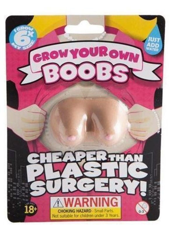 MDI Australia Grow your own Boobs Expandable Party Novelty Adult Gag Gift - - Fancy Dress Ups