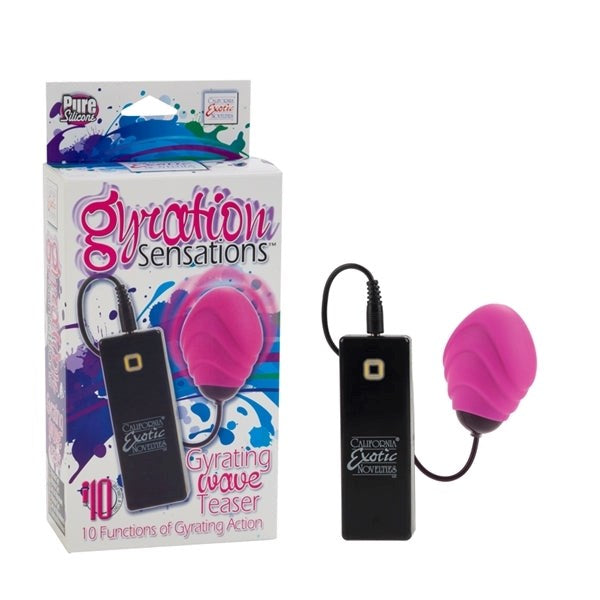 California Exotics Gyration Sensations Gyrating Wave Teaser - - Remote Control Vibrators