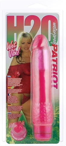 Seven Creations H20 Patriot Waterproof Vibe Pink Flexible Vibrator - G-Spot Vibrators