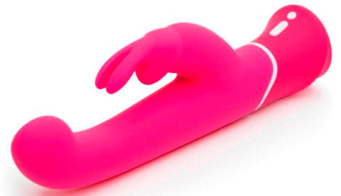 Love Honey Happy Rabbit Rechargeable G Spot Vibrator Pink - Rabbit Vibrators