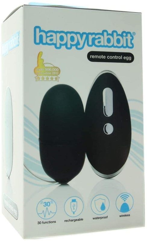 Love Honey Happy Rabbit Remote Control Egg Vibrator - - Remote Control Vibrators