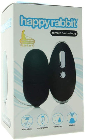 Love Honey Happy Rabbit Remote Control Egg Vibrator - Remote Control Vibrators