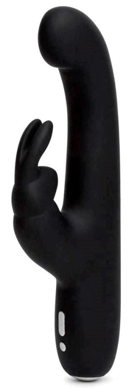 Love Honey Happy Rabbit Slimline G Spot Rechargeable Rabbit Vibrator Dual Motor - - Rabbit Vibrators