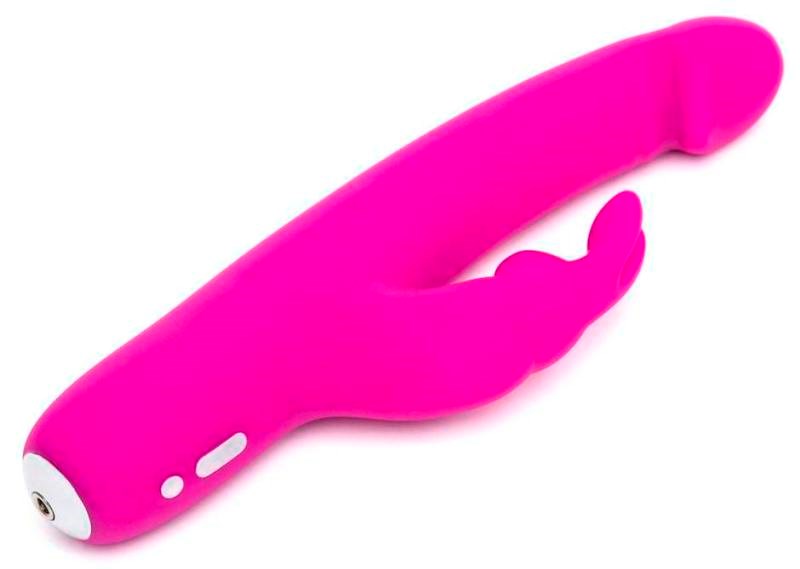 Love Honey Happy Rabbit Slimline Realistic Rechargeable Rabbit Vibrator - - Rabbit Vibrators