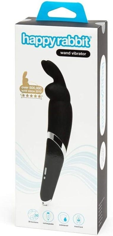 Happy Rabbit Wand Vibrator Edge Play Ready - - Luxury Sex Toys