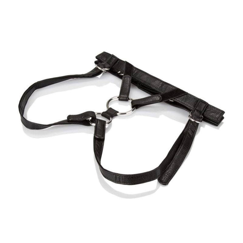 California Exotics Her Royal Harness The Duchess Strap On Attachment with Dual Ring - - Strap On Sextoys