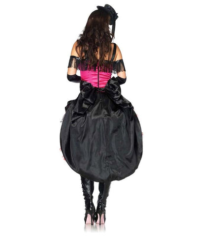 Leg Avenue Highkick Honey Costume Cabaret Roleplay Outfit - Fancy Dress Ups