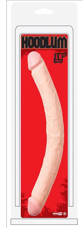 NANMA Corporation Hoodlum 19 Double Dong Flesh Dual End Penetration - - Realistic Dildos