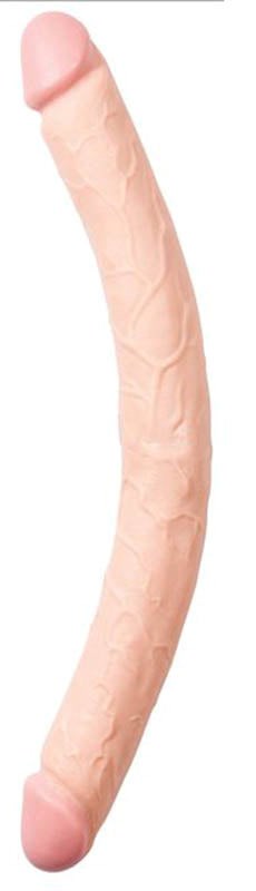 NANMA Corporation Hoodlum 19 Double Dong Flesh Dual End Penetration - - Realistic Dildos