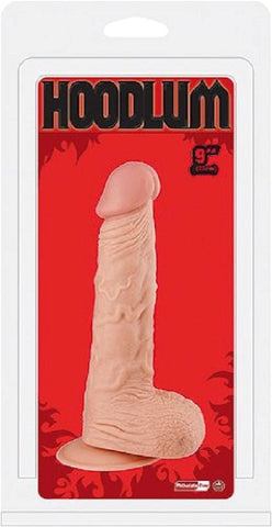 NANMA Corporation Nanmas Hoodlum 9 Lifelike Suction Cup Dildo with Hands Free - Realistic Dildos
