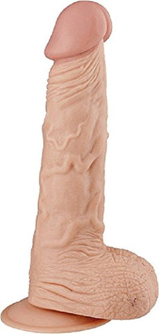 NANMA Corporation Nanmas Hoodlum 9 Lifelike Suction Cup Dildo with Hands Free - Realistic Dildos