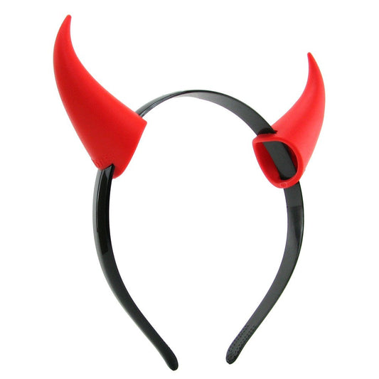Hustler Horny Devil Vibrating Headband with Multiple Intensity Settings - - Fancy Dress Ups