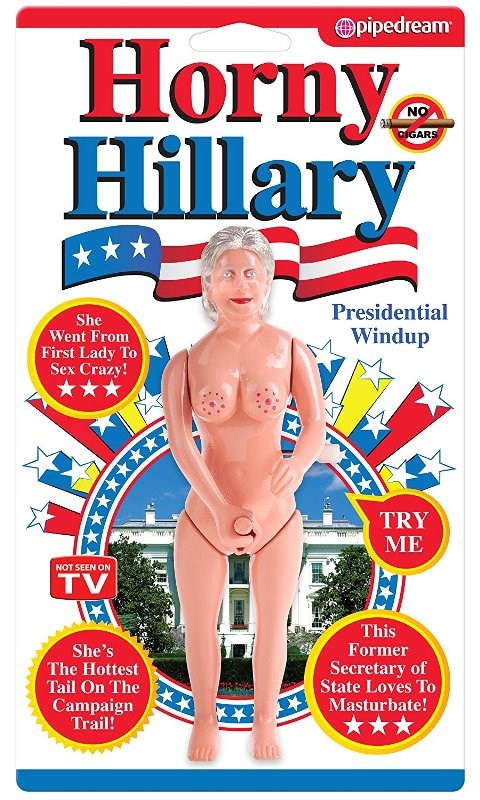 Pipedream Horny Hillary Presidential Wind Up Inflatable Doll Novelty Collectible - - Sex Games, Coupons and Tricks