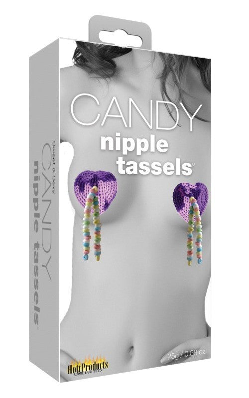 Hott Products Candy Nipple Tassels Edible Clip On Sex Toy Tassels - - Party Gifts and Novelties