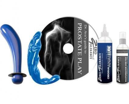 Evolved Zero Tolerance 5 Piece How to Prostate Kit with Educational DVD - Sex Kits