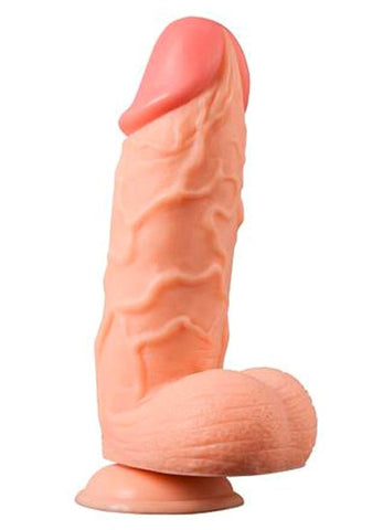 NANMA Corporation Huge Zone Veiny 10 Inch Dong with Suction Cup Base - Realistic Dildos