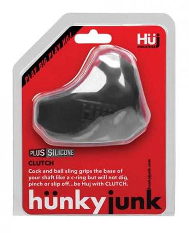 Hunkyjunk CLUTCH Cock/Ball Sling For Weekend Pleasure Premium Silicone - Ball and Cock Toys