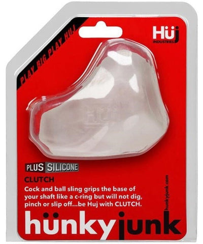 Hunkyjunk CLUTCH Cock/Ball Sling For Weekend Pleasure Premium Silicone - Ball and Cock Toys
