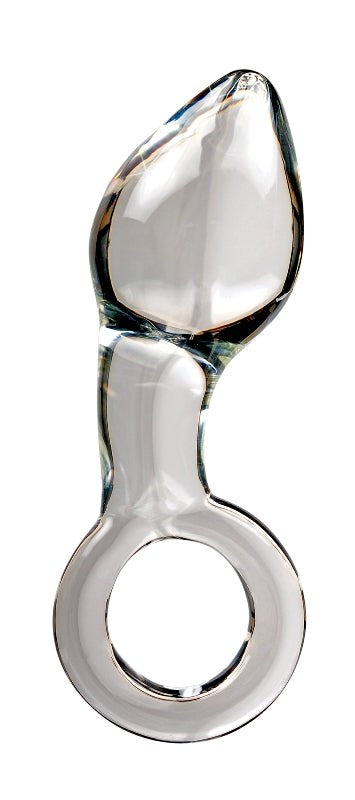 Pipedream Products Icicles No 14 Luxury Glass Anal Plug Temperature Play - - Glass Sex Toys