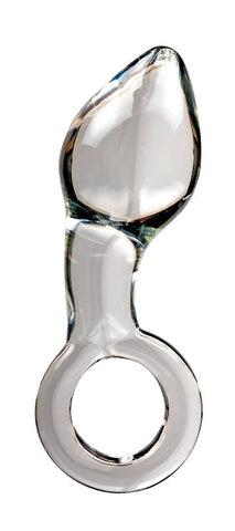 Pipedream Products Icicles No 14 Luxury Glass Anal Plug Temperature Play - Glass Sex Toys