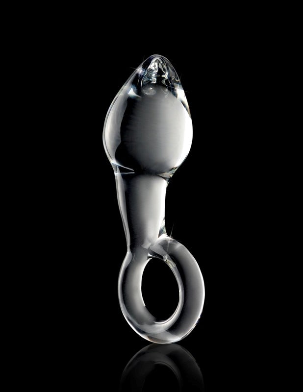 Pipedream Products Icicles No 14 Luxury Glass Anal Plug Temperature Play - - Glass Sex Toys