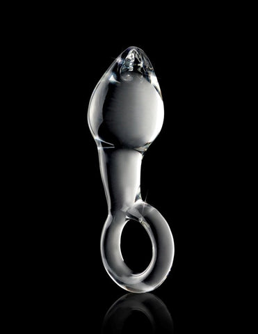 Pipedream Products Icicles No 14 Luxury Glass Anal Plug Temperature Play - Glass Sex Toys