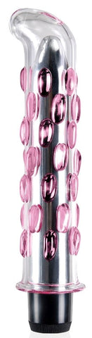 Pipedream Products Pipedream Icicles No 19 Waterproof Glass Vibrator Temperature Play - Waterproof Vibrators