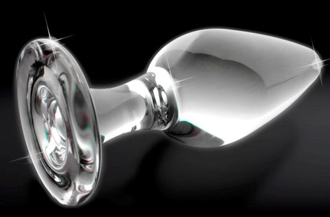Pipedream Products Icicles No 26 Luxury Glass Anal Plug Premium Design - Glass Sex Toys