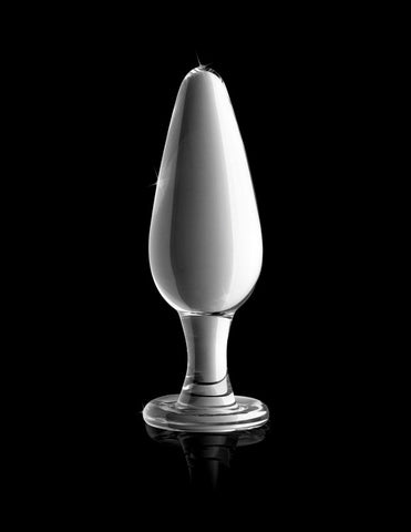 Pipedream Products Icicles No 26 Luxury Glass Anal Plug Premium Design - Glass Sex Toys