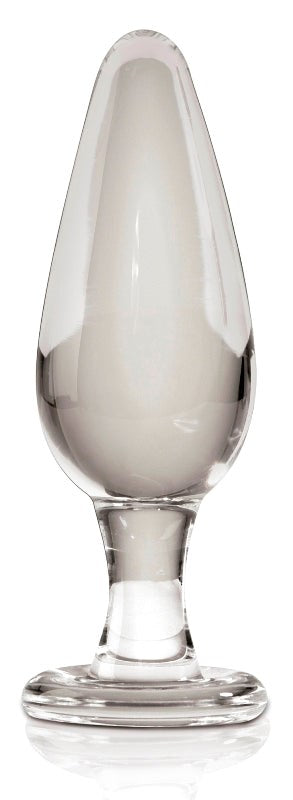 Pipedream Products Icicles No 26 Luxury Glass Anal Plug Premium Design - - Glass Sex Toys