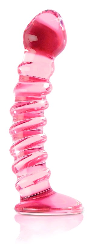 Pipedream Icicles No 28 Hand Blown Glass Anal Dildo Temperature Play - - Glass Sex Toys