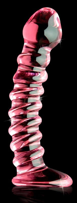 Pipedream Icicles No 28 Hand Blown Glass Anal Dildo Temperature Play - - Glass Sex Toys