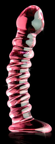 Pipedream Icicles No 28 Hand Blown Glass Anal Dildo Temperature Play - Glass Sex Toys