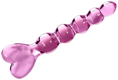 Pipedream Icicles No 43 Luxury Glass Anal Beads Premium Borosilicate Design - Glass Sex Toys
