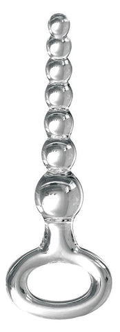Pipedream Products Icicles No 67 Glass Anal Beads Massager Premium - Glass Sex Toys