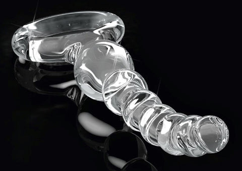 Pipedream Products Icicles No 67 Glass Anal Beads Massager Premium - Glass Sex Toys