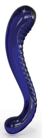 Pipedream Icicles No 70 Hand Blown Glass G Spot Dildo Temperature Play Design - Glass Sex Toys