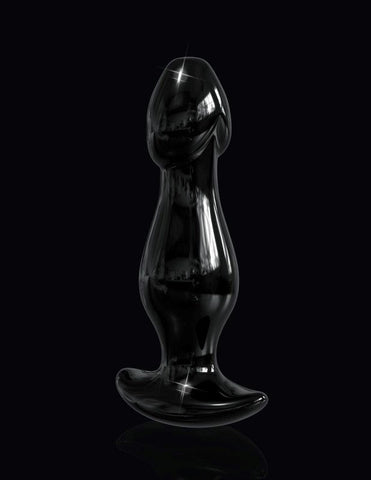 Pipedream Icicles No 71 Hand Blown Glass Butt Plug Premium Temperature Play - Glass Sex Toys