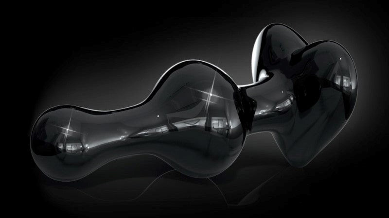 Pipedream Products Icicles No 74 Hand Blown Glass Butt Plug Temperature Play - - Glass Sex Toys