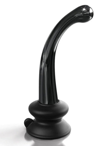 Pipedream Icicles No. 87 Glass Suction Cup G Spot Wand Premium Borosilicate - Glass Sex Toys