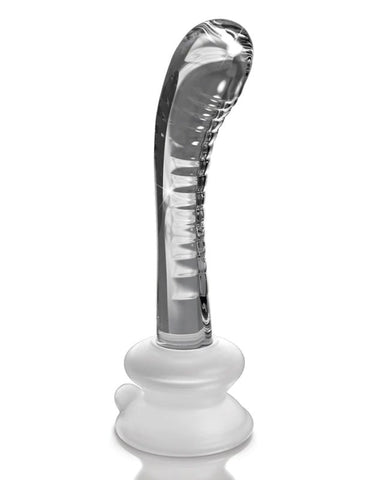 Pipedream Products Icicles No. 88 Suction Cup Base Glass Dildo - Glass Sex Toys