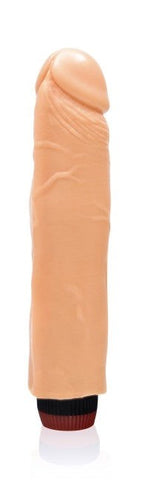 SI Novelties Ignite Vibrating Cock Flesh 9 inch Realistic Dildo with Suction Cup - Realistic Dildos