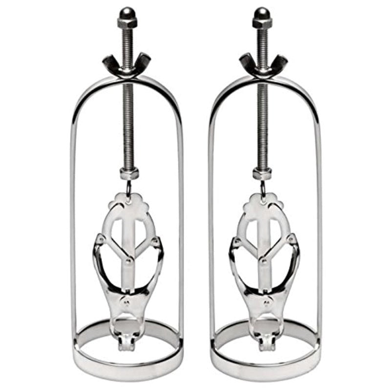 BDStyle Sensual Exploration Kit Immobilizer Nipple Clamp and Stretcher - - Breast and Nipple Toys