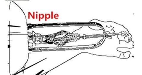 BDStyle Sensual Exploration Kit Immobilizer Nipple Clamp and Stretcher - Breast and Nipple Toys