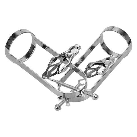 BDStyle Sensual Exploration Kit Immobilizer Nipple Clamp and Stretcher - Breast and Nipple Toys