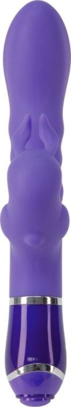 NANMA Corporation Immortal 10 Rhythms Silicone Rabbit Vibrator 6 inch Purple - - Rabbit Vibrators