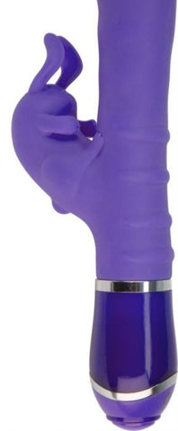 NANMA Corporation Immortal 10 Rhythms Silicone Rabbit Vibrator 6 inch Purple - Rabbit Vibrators