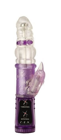 California Exotics Impulse Diva Dolphin Vibrator with Rotating Beads - Rabbit Vibrators